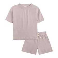 Boys Girls Summer Sport Clothes Kids Cotton T-Shirt  Shorts Children Outfits