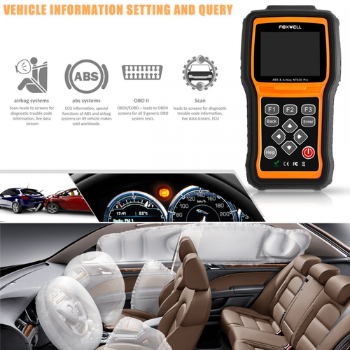 Car Diagnostic Code Reader Scanner Foxwell NT630 Pro ABS+Airbag(SRS)+Engine Auto - Picture 4 of 7