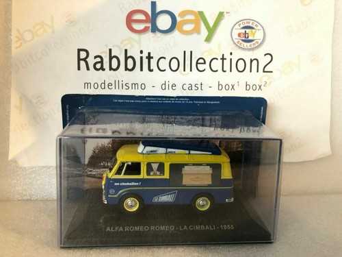 Die Cast "Alfa Romeo Romeo - La Cimbali - 1955" Publicitario Nuevo 1/43