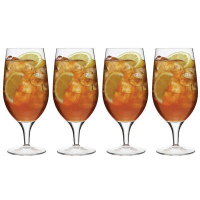 Luigi Bormioli Michelangelo Crystal Glass 19.25 Oz (Set of 4) -Dishwasher Safe
