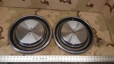 2 1980 Oldsmobile 88 98 Regency 15 Inch Wheel Hub Cap Oem Hubcap