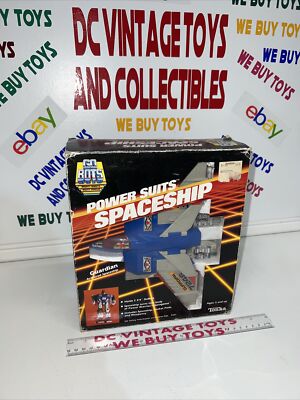 Go Bots Power Suits Spaceship Guardian 1985 Tonka w/ box pre-owned Not complete