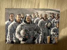 National Geographic Poster 1973 NASA Space Crew Armstrong Buzz Aldrin 70s