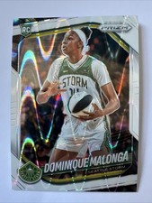 2025 Panini Prizm WNBA - White Seismic Dominique Malonga RC #116 Seattle Storm