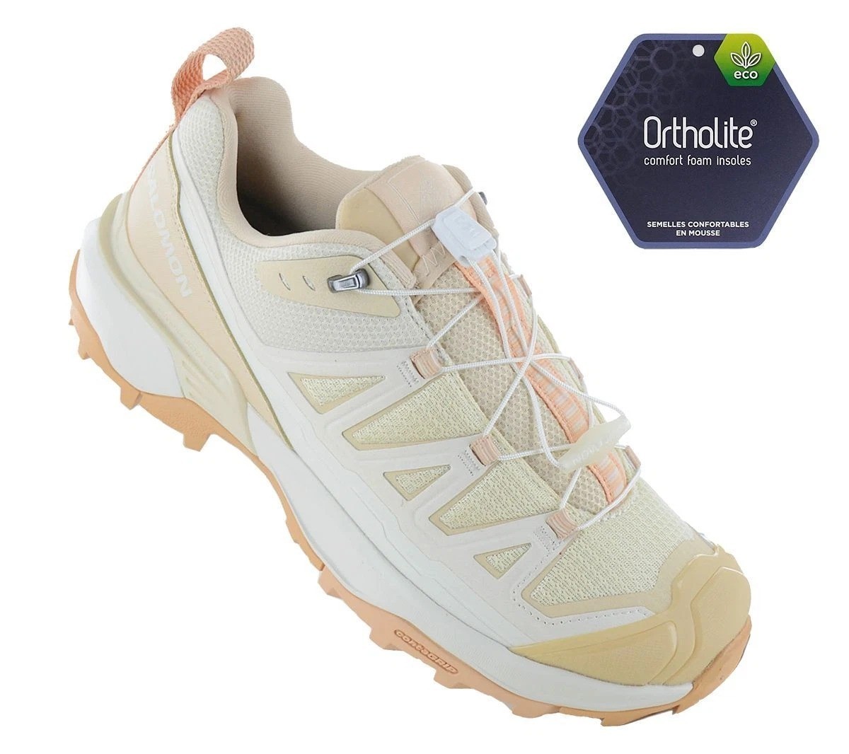 Salomon X Ultra 360 Edge Women Size US 10.5 Outdoor Hiking Shoes  Peach Beige