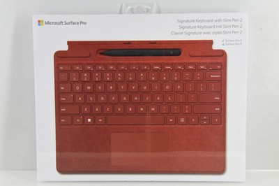 NEU Microsoft Surface Pro Signature Keyboard Tastatur Touchpad Surface Slim Pen 