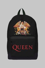 Image of Queen Classic Crest Band Logo Backpack One Size