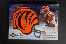 2007 Upper Deck Sweet Spot T.J. Houshmandzadeh Auto Silver /50 DV154