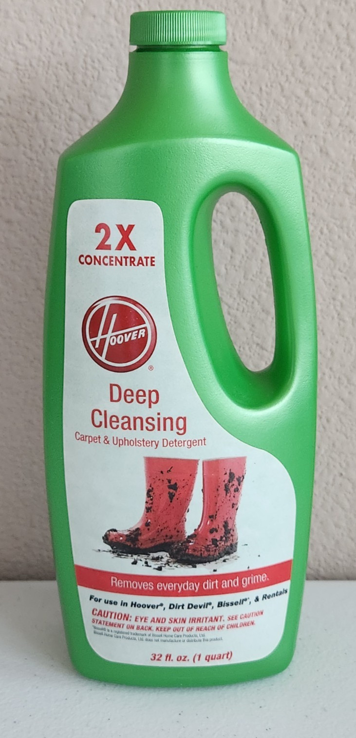 Hoover Deep Cleansing Carpet & Upholstery Detergent 32 fl oz