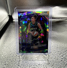 2023 Panini Prizm WNBA Jessica Shepard Minnesota Lynx #137 Ice Parallel
