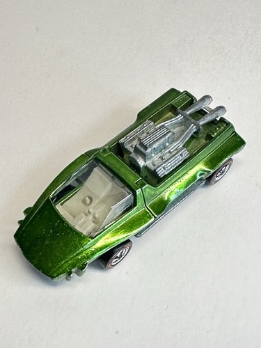 Trasportatore peloso verde chiaro 1969 Redline Hot Wheels Mattel vintage - Foto 10 di 24