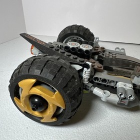LEGO Ninjago 9444 Cole's Tread Assault  Incomplete. Missing Pieces & Minifig 