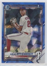 2021 Bowman Chrome Draft Sapphire Edition Micah Ottenbreit #BDC-170 0a5t
