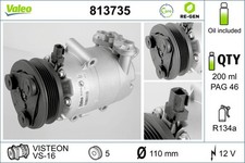 Kompressor Klimaanlage VALEO RE-GEN - AT 813735 +102.34€ Pfand für FORD FOCUS 2
