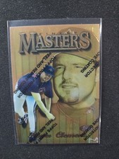 1997 Topps Finest Baseball Roger Clemens Masters #233