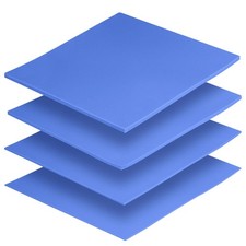 4 Pack Thermal Pad, 100 X 100 Mm X 0.5 Mm  1 Mm  1.5 Mm  2 Mm Silicone