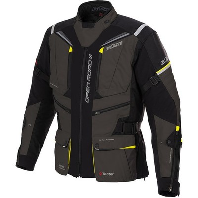 Büse Open Road III Textiljacke Dunkelgrau Motorradjacke 