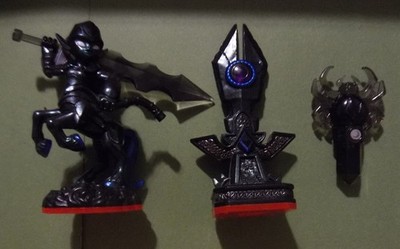 Skylanders Trap Team Dark Expansion Pack  Knight Mare Mid Museum & spider trap
