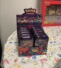 Pokemon TCG Mega Evolutions Mini Tin Display 10ct Sealed with Display Box