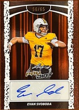 🔥NEW🔥2026 Leaf Paydirt EVAN SVOBODA AUTO RC Orange Var /65🔥Wyoming Cowboys🔥