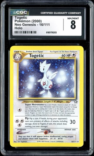 Togetic (Unlimited) graded CGC 8 for sale on eBay