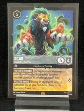 Disney Lorcana -Scar - Created by the Vine Attack of the Vine 194/207 Legendary