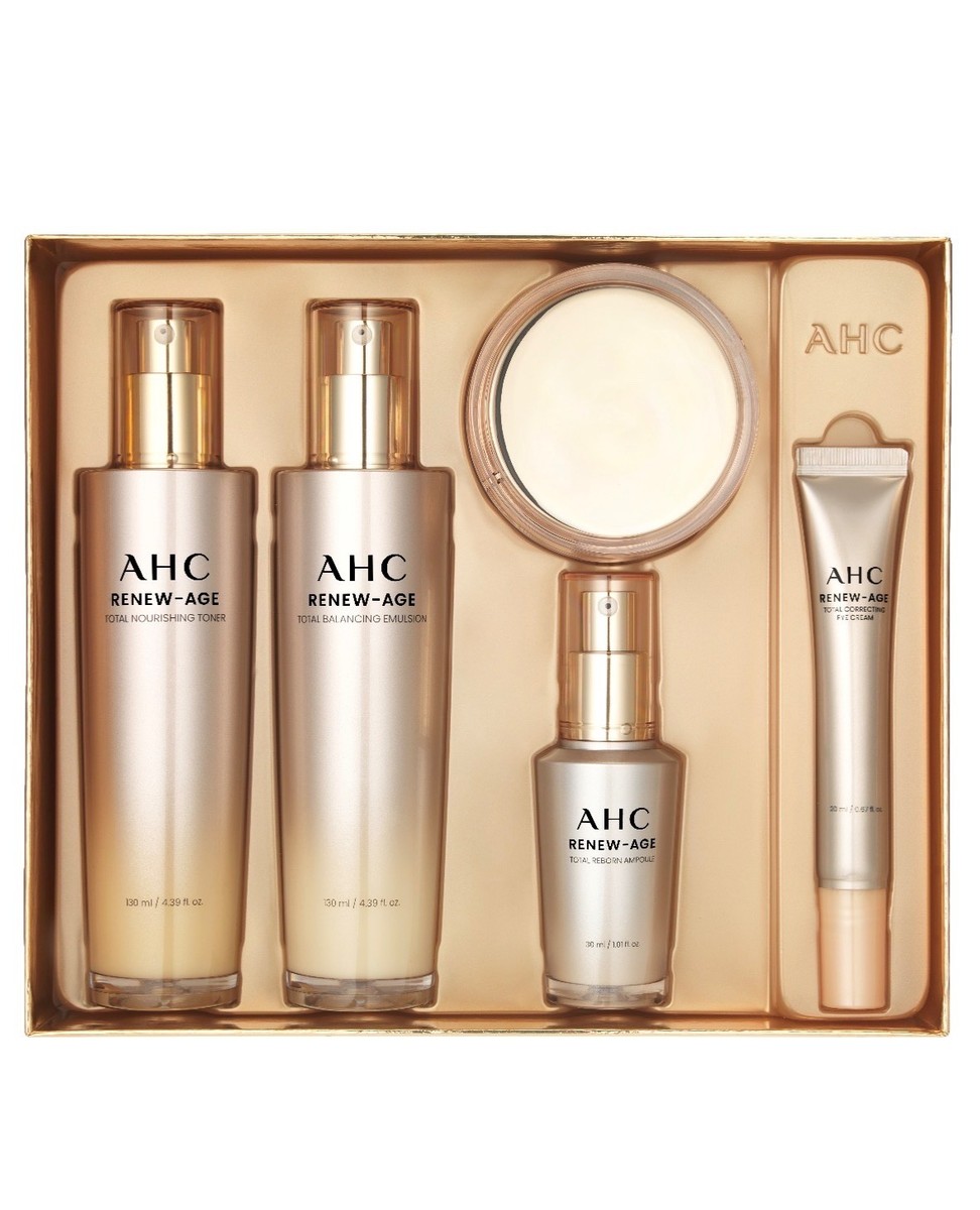 AHC Renewal Age Total 4 Types + Eye Cream 20 ml Gift Set, 1 Set | eBay