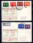 GB - 1940 KGVI Stamp Centenary on 2 x Centenary Exhibition First Day Cover