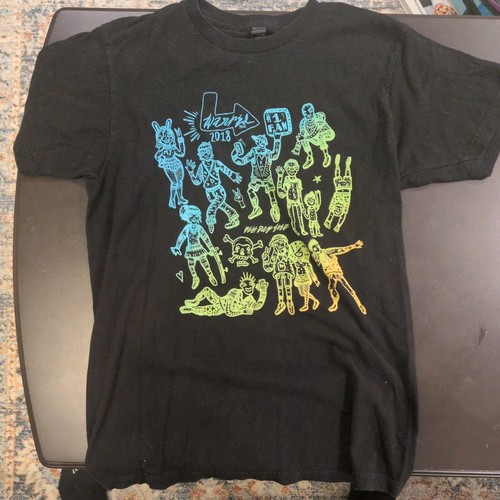 WARPED TOUR 2018 TOUR SHIRT, MENS BLACK MEDIUM, WARPED TOUR, CONCERTS, METAL,...