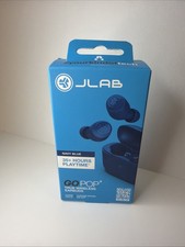 JLAB Go Pop Plus Wireless Earbuds - Navy Blue  