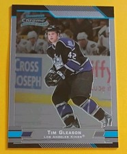 Tim Gleason 2004 Bowman Chrome Rookies Los Angeles Kings #131 RC