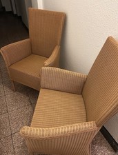 Lloyd Loom Sessel Chair   Esszimmer 2 Stück Ohne Kissen Vintage Design Original