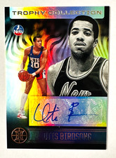 2020-21 Panini Otis Birdsong AUTO Card Trophy Collection Nets Legend!