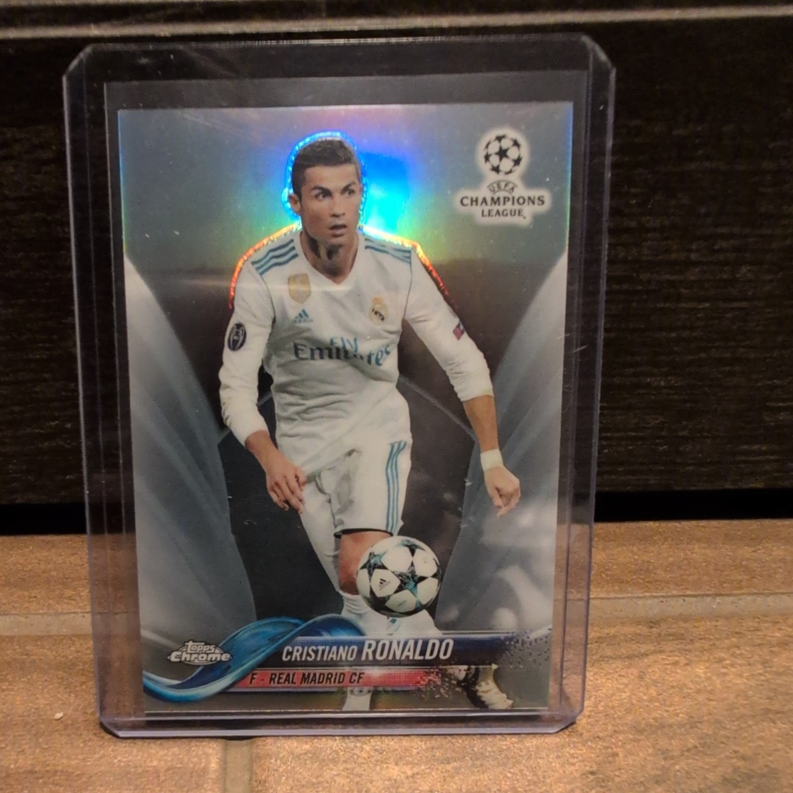 2017-18 Topps Chrome UCL - Cristiano Ronaldo #93 Refractor