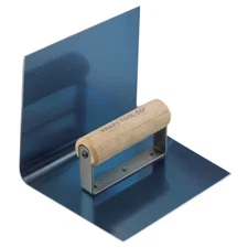 KRAFT TOOL CF9080 Blue Steel Hand Cove T, 6"x6" 1/2"R 6"Lip