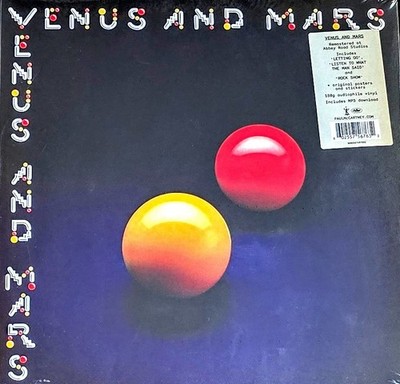 PAUL MCCARTNEY & WINGS VENUS & MARS - 180-GRAM VINYL LP '' NEW, SEALED '' REMASTER