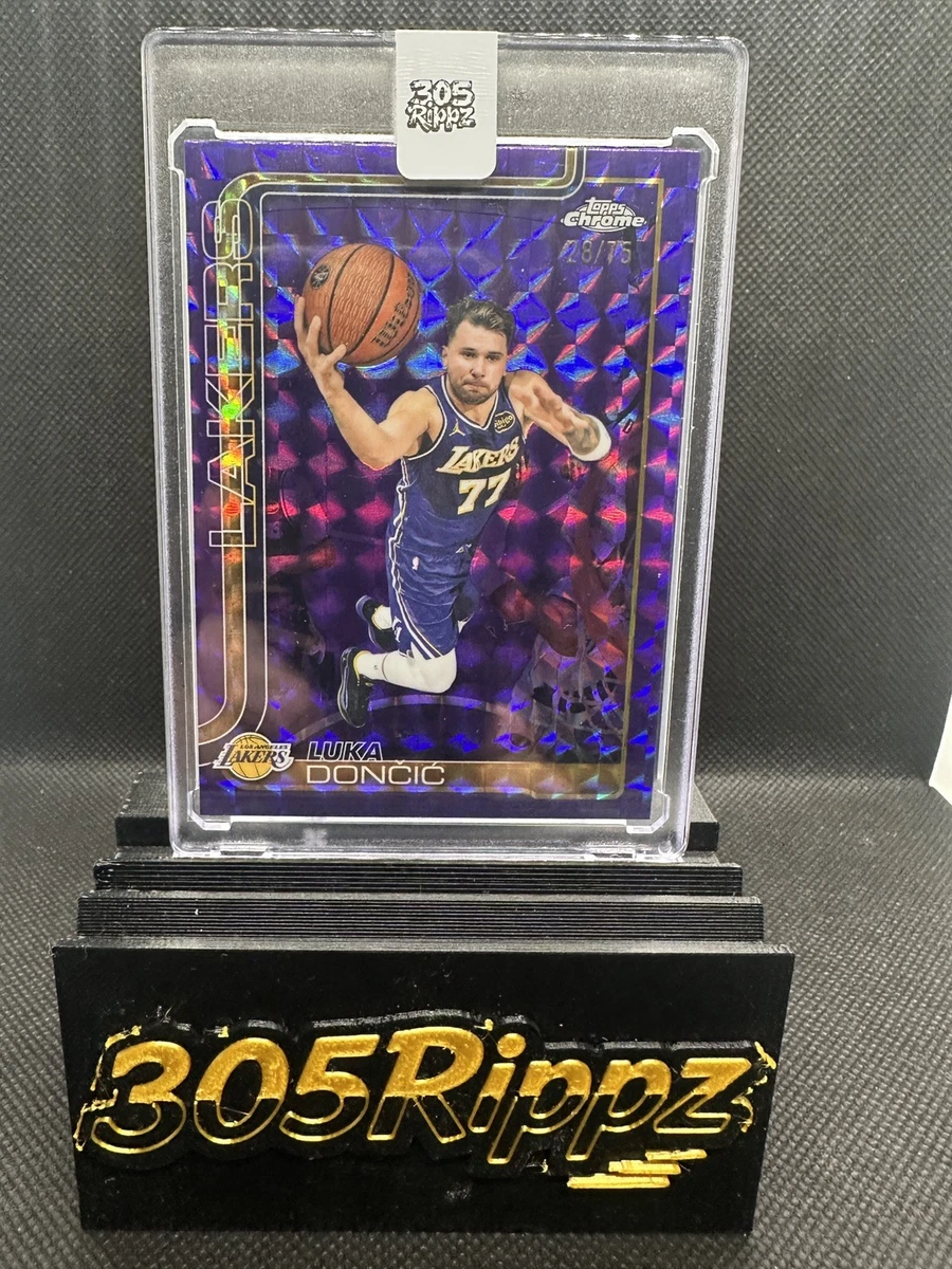 Luka Dončić Basketball Serial Numbered Sports Trading Cards
