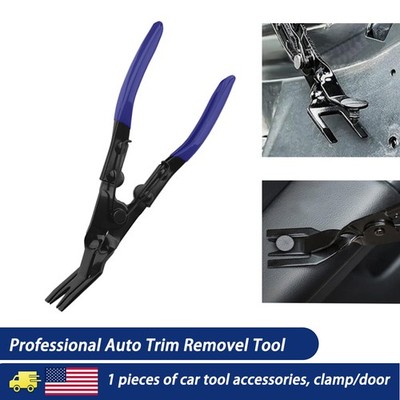 Car Trim Clip Removal Pliers Headlight Dashboard Panel Upholstery Remover US