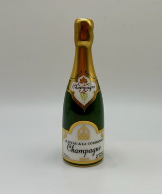 Royal Crown Derby Champagne Bottle Paperweight ONLY