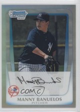 2011 Bowman Chrome Prospects Refractor 86/799 Manny Banuelos #BCP44 fm0