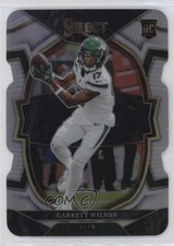 2022 Panini Select Concourse Silver Prizm Die-Cut Garrett Wilson #88 16wc
