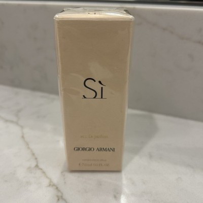 Si By Giorgio Armani Eau De Parfum Spray 15ml/0.5fl.oz. New In Box & Sealed
