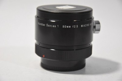 Vivitar Series 1 90mm f2.5 Macro Adapter w/ Caps