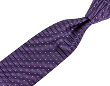 ROBERT TALBOTT Carmel Hand Sewn Silk Tie Purple USA Made