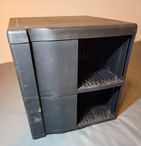 VTG Alpha 96 CD Disc Holder Tower Carousel Spinning, Rotating Storage ...