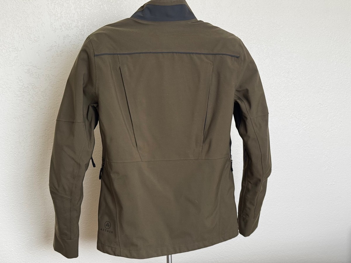 Aether Skyline Motorcycle Jacket – Men's Size 1 / Small – D3O-  Green – Like New View 2