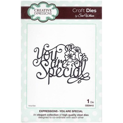 Stanzform Präge Stanzschablone Cutting Die Creative Expressions You are Special 