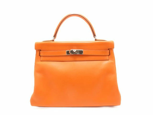 Hermes Kelly 32 Orange / SV Bag Shoulder Bag Orange / SVOrange 1999 #DB078