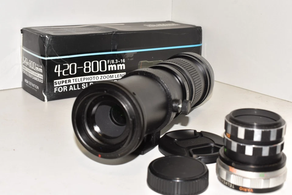 Canon EOS DSLR DIGITAL fit 420 800mm 1600mm 2400mm zoom lens 1000D 2000D 4000D + - Image 3 of 4