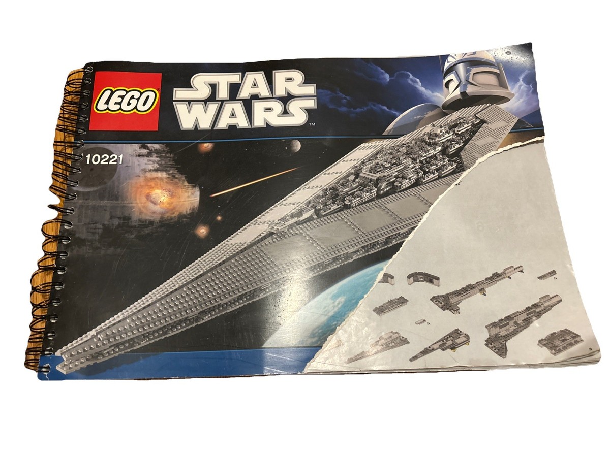 しょーん様　ラルゴ1 MANUAL ONLY!* LEGO Star Wars: UCS Super Star Destroyer 10221